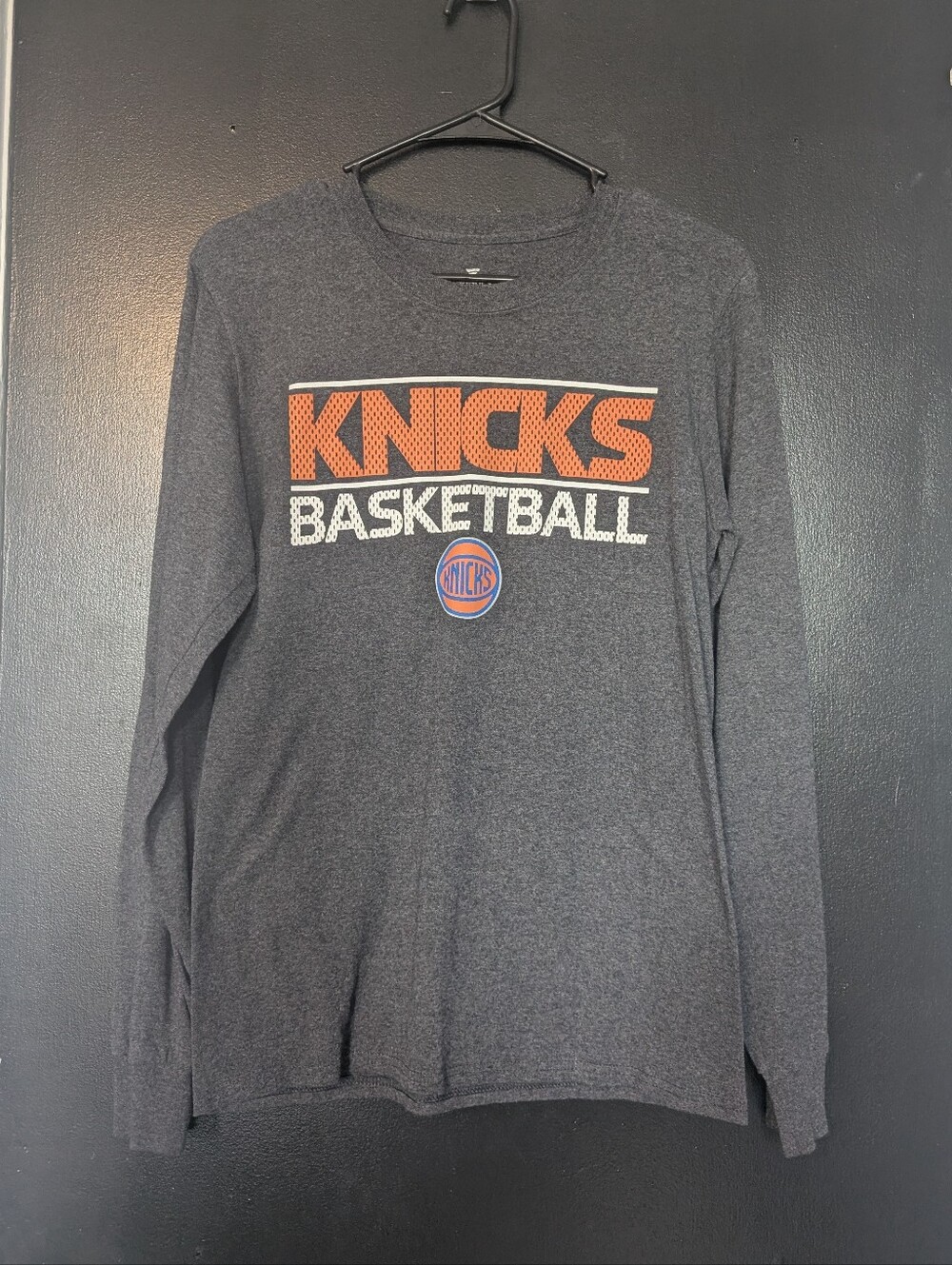 Knicks Shirt New York Knicks Shirt Long Sleeve Men's